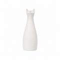Creative, Minimalist, Small Ceramic Cat Vase