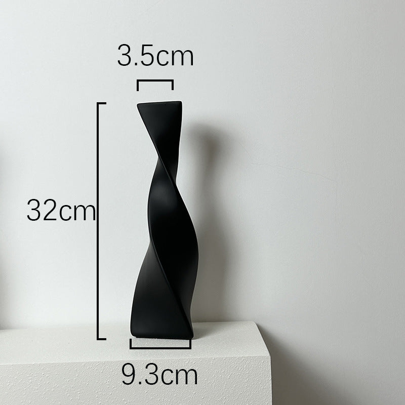 Mid-Century Style Minimalist Ceramic Vase Ornament
