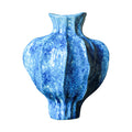 Retro Ceramic Vase Wabi-Sabi Style Floral Arrangement Decor